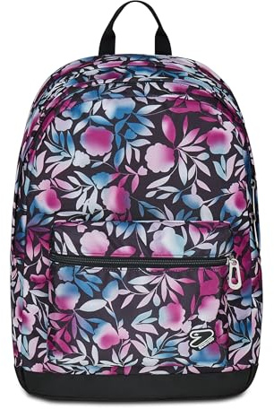 Seven Zaino Scuola Pro XXL con Cuffie Wireless, Floreale, Tasca Interna Porta PC, 32 L, Scuola Media e Superiore, Zaino Ragazza