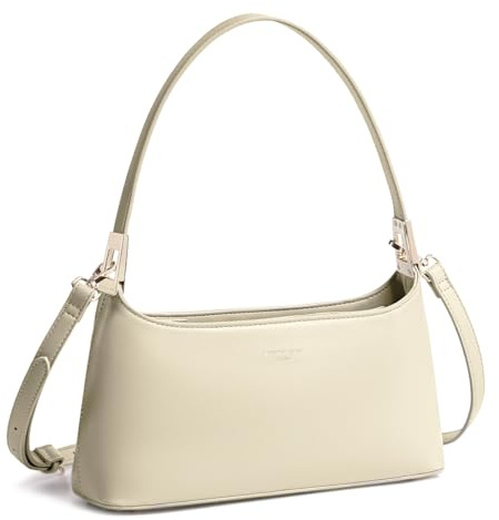 David Jones - Damen Kleine Schultertasche Hobo - Handtasche Unter Schulter Arm PU Leder - Umhängetasche Henkeltasche - Frau Tasche Crossbody Bag Stilvoll Elegant Modisch Schick Alltag