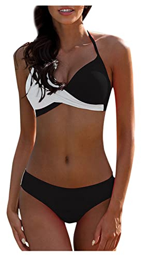 uxxnjfg 2025 Conjuntos De Bikinis para Mujer Brasileño Talla Grande Bikini Braga Alta Tanga Trikinis Mujer Sexy Elegante Beachwaer Swimsuits