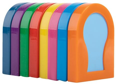 Gesso per capelli lavabile, tintura colorata temporanea, polvere per evidenziare brillante 4 pollici per arte moderna Forniture domestiche professionali Kit di riparazione quotidiana Unità di accessor