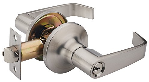 HAIFUAN Lever Door Handle Lock, for Use of Entry, Passage, and Bathroom(601-K with Key)