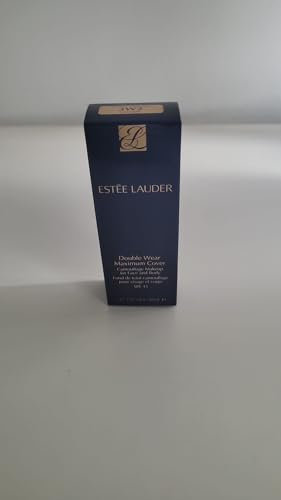 Estée Lauder Double Wear Maximum Cover Camouflage Foundation, 3W2 Cashew, 30 ml