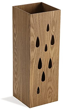 Paraguero madera MDF gotas – Medidas: 22x22x48cm