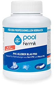Fermit PVC-Kleber PRO 250ml mit Pinsel für Pool Technik HT HTsafe Abwasserrohr