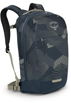 Osprey Transporter Panel Loader Unisex Lifestyle Backpack Camo Lines Print O/S
