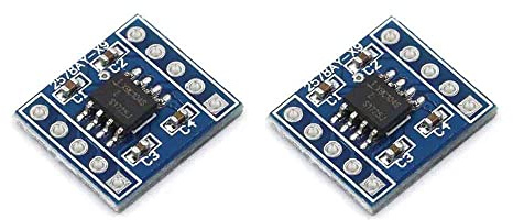 RAKSTORE 2 x X9C104 Digitales Potentiometer-Modul, 100 digitaler Potentiometer, Brückenausgleichssensor