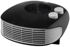Calefactor Horizontal Candil 2000w Blanco/Negro | Termostato Regulable | 2 potencias