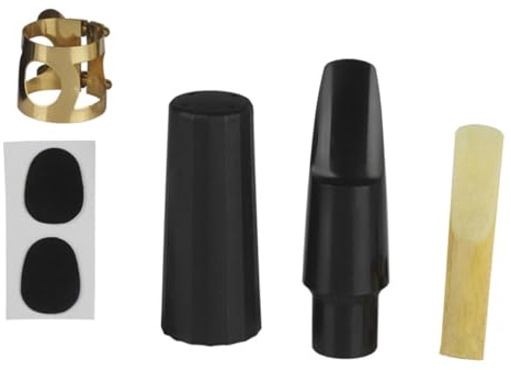 ifundom 2sätze Tenor Saxophon Zubehörset Teiliges Kit Mit Mundstück Kappe Rohrblatt Und Dichtungen Für Musiker Und Saxophon-enthusiasten