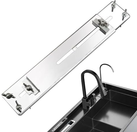 Shurzzesj Schleifsteinhalter für Spüle, verstellbarer Schleifstein-Halter, Edelstahl-Schleifsteinständer, Schleifsteinhalter, Schleifsteinständer für Küche