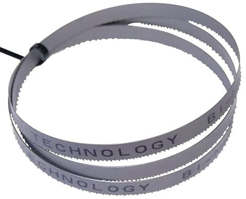 PNAJFUEL Bandsägeblätter, Bandsägeblatt Zum Schneiden Von Holz Und Metall, 1000–3000 Mm X 13 X 0,63 Mm, Bimetall-Bandsägeblatt/10 And 14 Tpi/2240Mm