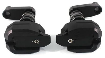 Motorräder Sturzpads Für KAWASAKI Für Z1000SX 2017 2018 2019 Für NINJA 1000 Motorrad Fallende Schutz Rahmen Slider Verkleidung Schutz Crash Pad Protector Motorrad Motor Crash Sliders(Schwarz)
