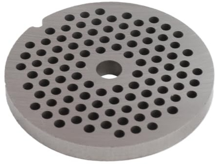 TOPINCN Lame de Disque de Plaque de Rechange en Acier Inoxydable pour Hachoir à Viande, Broyeur, Mélangeur, Plaque de Hachoir, Trou de Couteau, Accessoires de Remplacement de Cuisine,
