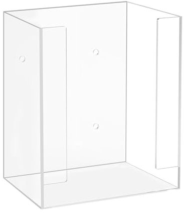 lansuiyour Multipurpose Glove Rack Wall Mount Disposables Glove Display Shelf Easy Access And Storage Stylish Gloves Dispenser