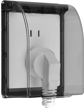 Copertura trasparente contro gli spruzzi di uscita - Copertura impermeabile adesiva per uscita bagno | Coperture di uscita di sicurezza a prova di schizzi, Protezione antipolvere per bagno