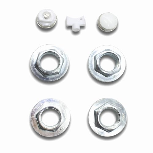 DOJA Barcelona Kit de Réducteur à Filetage pour Radiateurs 1x1/2 Zincé - Purgeur Radiateur Universal - Bouchon Radiateur Chauffage, Installation Facile - Vannes de Purge de Radiateur