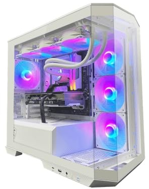 Zone Evil Core Ultra 9 285KF/64GB/4Tb SSD Nvme RTX 5070 Windows 11 Blanco (Intel Core Ultra 9 285KF, 2, TB, sin Sistema operativo, 64, GB)
