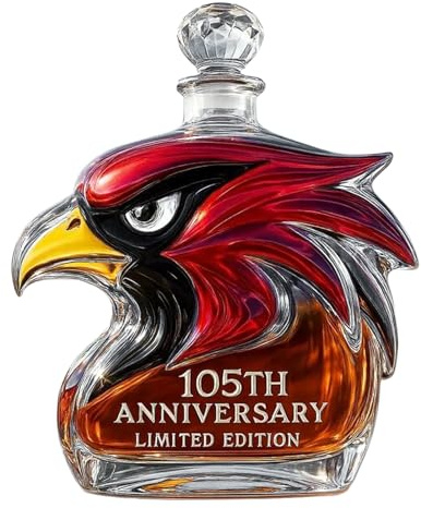 Decantador De Licor,Decantador De Whisky Divertido Con Cabeza De Águila - Accesorios De Bar Garrafa Decorativa Para Hombres Fanáticos Del Deporte Champagne Cóctel Vodka Boda Regalo