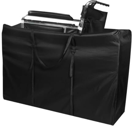 de Transporte para Silla de Ruedas, espaciosa antidesgaste, Impermeable para Tumbona para Camping, Playa, portón Trasero, Estadio, Patio, Festival, Viajes, Caza