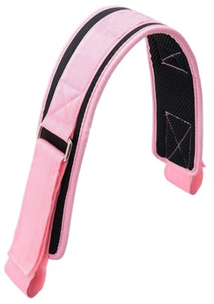 Generic Fasce per Cintura Da Fianchi per Allenamento di Spinta Profonda con Manubri, Rosa