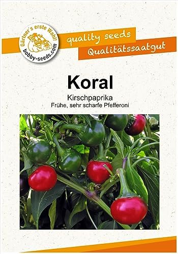 Paprikasamen Koral Kirschpeperoni Chili/Peperoni Ultrascharf Portion