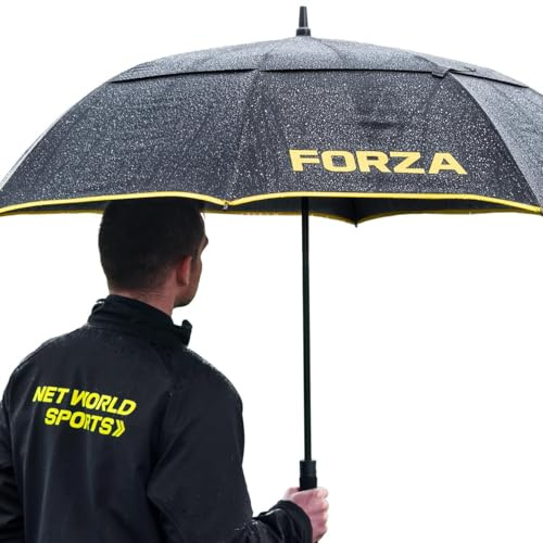 FORZA Sport Umbrellas | 60 Double Layered Canopy With a Locking Button For Instant Opening (FORZA Umbrella, Pack of 1)