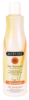 Morfose Salt Free Herbal Hair Shampoo 500ml – Salzfreies Kräuter-Shampoo für alle Haartypen – Sanfte Reinigung & seidige Weichheit