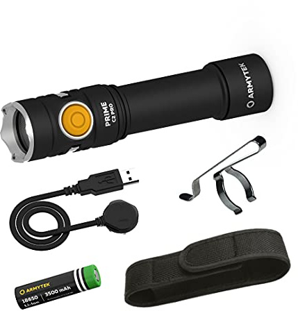 Armytek NEU LED-Lampe Prime C2 Pro Kaltweiss 2400 LED Lumen Magnet USB Aufladbar Täglich Handlampe