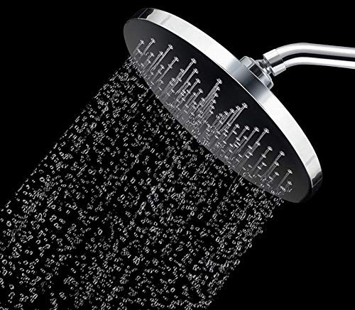 Soffione doccia, soffione doccia 200 mm, cromato, set doccia premium. Doccia Massaggio Spruzzatore per Spa