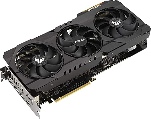 ASUS TUF Gaming NVIDIA GeForce RTX 3080 Carte graphique (PCIe 4.0, 10 Go GDDR6X, HDMI 2.1, DisplayPort 1.4a, roulements à double ventilateur, certification de qualité militaire, GPU Tweak II