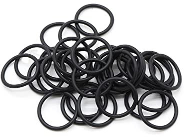 50 pièces noir NBR joint torique joint épaisseur CS 1mm,OD 20mm ID 18mm