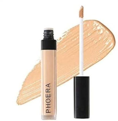 Oneklik Phoera Corrector de cobertura total, acabado mate altamente pigmentado, crema correctora impecable para ojeras, crema de maquillaje debajo de los ojos 20 g (paquete de 1) 103 beige