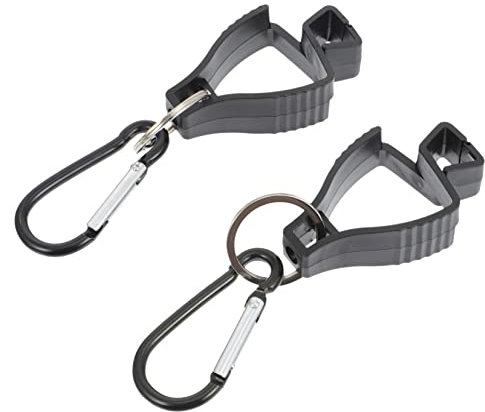 Gatuida 2pcs Glove Holder Clip Practical Outdoor Clip Hook for Towels Keys and Glasses Lightweight and for Daily Storage and Easy Object Clamping
