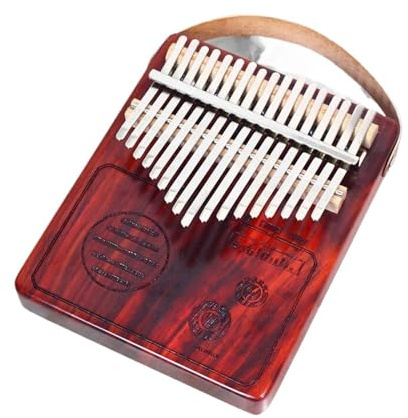 Kalimba Musical Instruments Thumb Piano Kalimba Beginner Finger Piano Instrument 17 Tone Board Kalimba(Redwood)