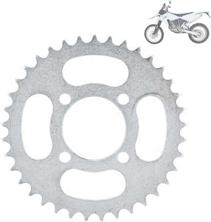 lvifloae 37 Dientes 428 Cadena piñón Trasero Pieza de Engranaje para Pit Trail Quad Dirt Bike Cadena Corriente ATV de 125mm transmissão con pincho Dientes TaoTao Motocicleta