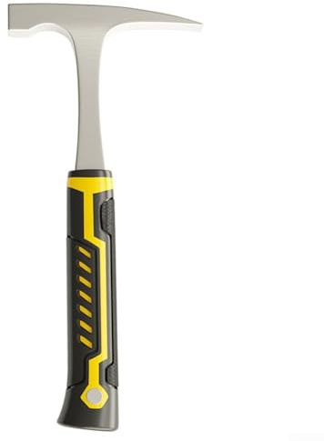 La construction robuste en acier 45 du marteau géologique garantit la longévité même dans les conditions les plus exigeantes à l'extérieur (B)