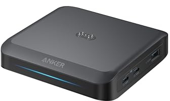 Anker Base de Charge 150W, 3 Ports (Batterie Externe Non Incluse) | Recharge Rapide pour Batterie Externe Anker Prime, Compatible avec MacBook Pro/Air, Dell, iPhone 17/16/15, Samsung et plus