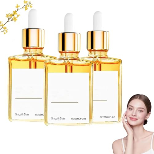 Seiden-Körperöl, Seiden-Körperstraffungsöl-Parfüm, After-Shower-Körperöl für Frauen, Bade- und Duschöl für glatte und hydratisierte Haut, erfrischendes, nicht fettendes, hautkorrigierendes (3PCS)