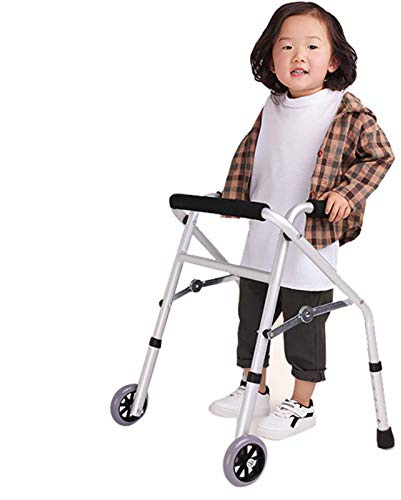 Andador For Niños Con Parálisis Cerebral, Soporte For Ponerse De Pie, Ayuda For Caminar Con Altura Ajustable, Andador Ligero Con Ruedas