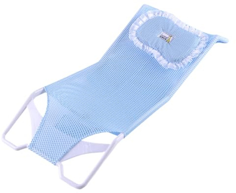 Supporto da Bagno per Bambini Cuscino Doccia in Rete Antiscivolo