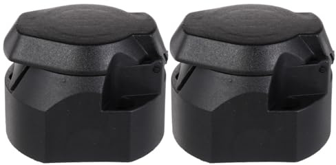 GETAJGHSD Adaptador de Remolque de 7 Pines de 12v para Coche y RV, con Conexión Rápida, Material Metálico y Plástico, Fácil Instalación y Uso Exterior