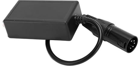 Sonew Luftfahrt Headset Adapter, Luftfahrt Headset GA Doppelstecker auf XLR 5 poliger Stecker Adapter, Kopfhörer Verlängerungs Adapterkabelmit Schwamm Super Hoher Dichte und O Ring