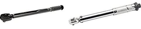 Draper 64535 1/2 Inch Square Drive 22.1-154.9 lb-ft Ratchet Torque Wrench & 78639 BTW 1/4 Square Drive Torque Wrench 5-25Nm