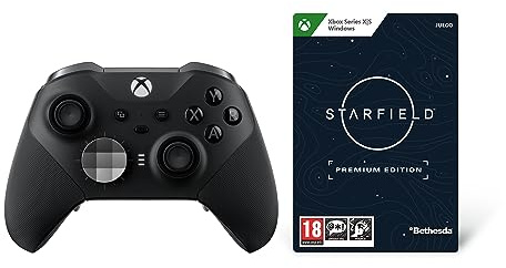 Xbox Microsoft Elite Series 2 Controller + Starfield Premium Edition Windows 10/11 – Código de descarg
