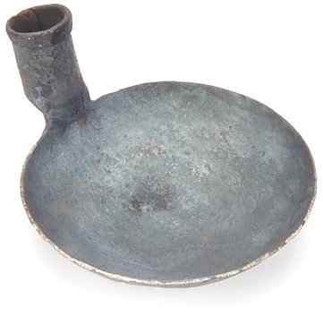 Piezas de jardín Pala con Agujeros forjados de Acero de Resorte, Pala de Hierro, Pala agrícola, Agujero de excavación, Pala for Suelo, Pala for Barro, Cuchara de Hierro, Herramientas de jardín Piezas