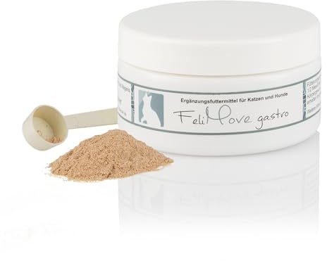 FeliMove Gastro Magenschutz (50 g Pulver), Säureblocker auf natürliche Weise, für Regulation von pH-Wert und Verdauung, mit Mucosave