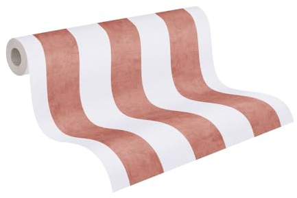 A.S. Création The BOS 388263 Papier peint non tissé métallisé Rose doré 10,05 m x 0,53 m Fabriqué en Allemagne