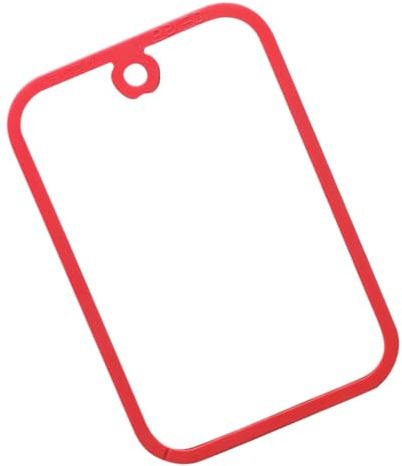 TOPPERFUN Tabla De Cortar De Vidrio Templado para Cocina Tabla De Cortar Frutas De Vidrio Templado Tapete De Corte Pequeño para Encimera De Cocina