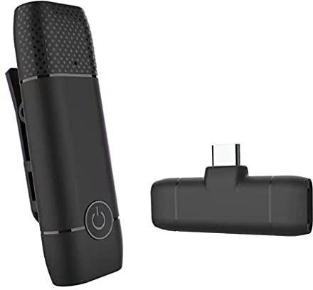 Oxtxuzdm Wearable Lavalier Mic External Lapel Mics For Online Teaching Lossless Sound Microphone Vlog Video Kit For Microphone
