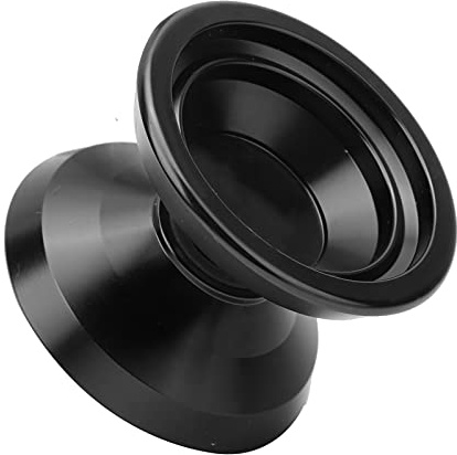 OVAQUIXI Giocattolo Yoyo da Competizione in Lega Yoyo Ball per Giocatori Avanzati, Adatto per Metodi di Gioco 1A/3A/5A (Black)