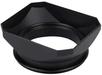 Kompatibel for Leica D-LUX8/D-LUX Typ109 Mark II – quadratische Retro-Gegenlichtblende